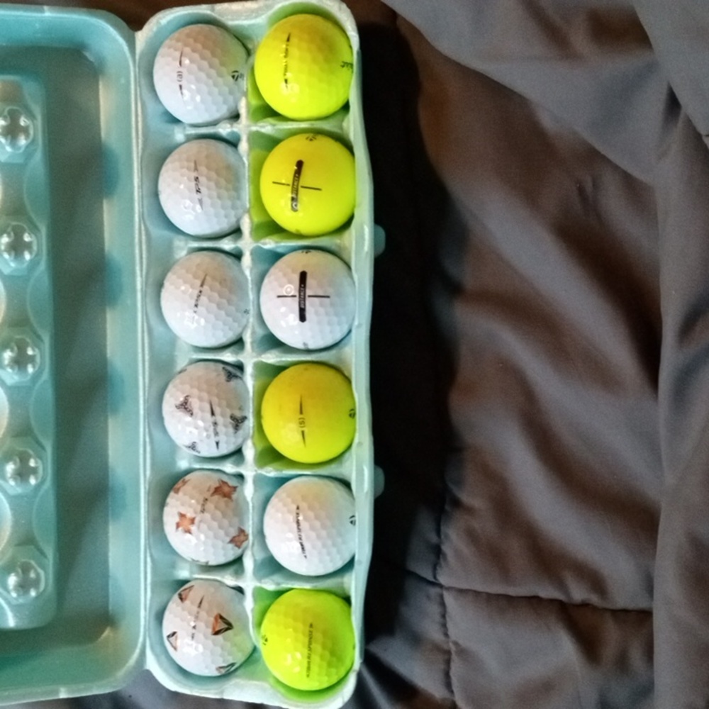 Taylor Made Golf Balls Used 12